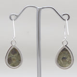 Rainforest Jasper Silver Earrings
