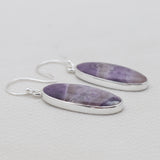 925 Sterling Silver Morado Opal Earrings