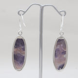 925 Sterling Silver Morado Opal Earrings