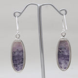 925 Sterling Silver Morado Opal Earrings