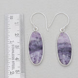 925 Sterling Silver Morado Opal Earrings