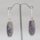 925 Sterling Silver Morado Opal Earrings