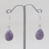 925 Sterling Silver Morado Opal Earrings