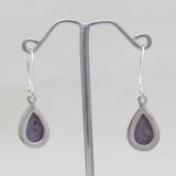 925 Sterling Silver Morado Opal Earrings