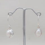 Fresh Water Pearl Silver Earrings