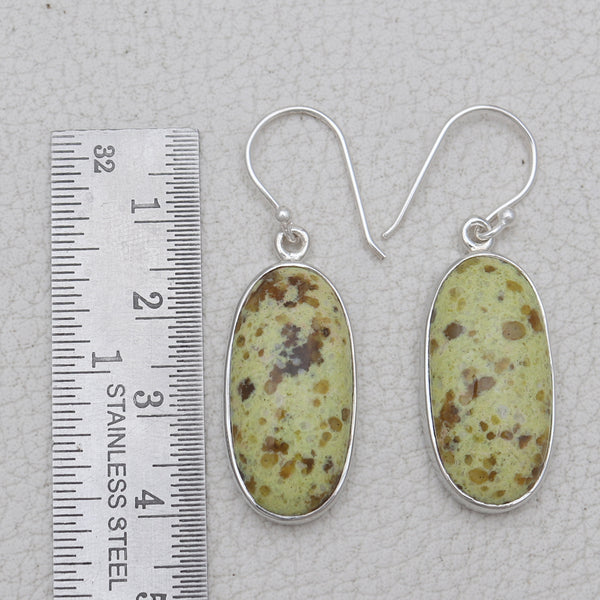 925 Silver Madagascar Opal Earrings