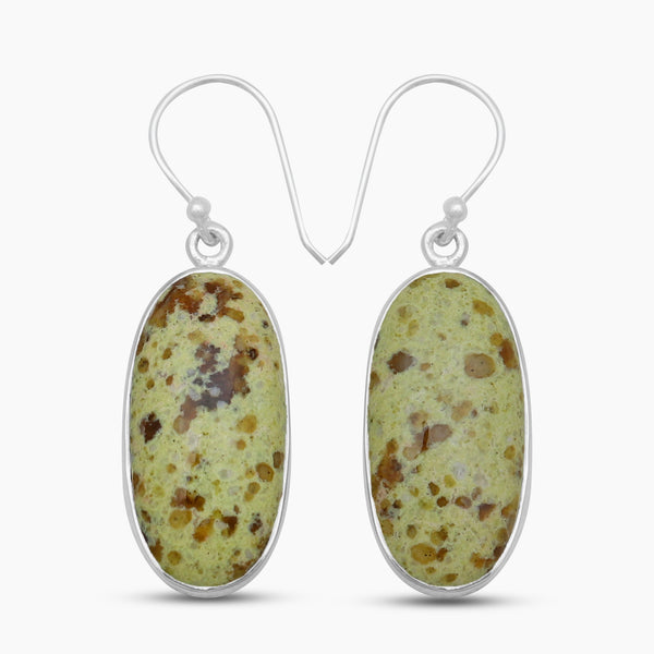 925 Silver Madagascar Opal Earrings