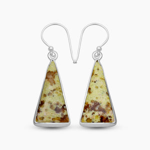 925 Silver Madagascar Opal Earrings