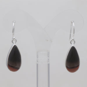 Polychrome Jasper Silver Earrings