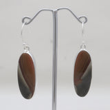 Polychrome Jasper Silver Earrings