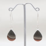 Polychrome Jasper Silver Earrings