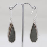 Polychrome Jasper Silver Earrings
