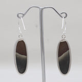 Polychrome Jasper Silver Earrings
