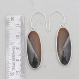 Polychrome Jasper Silver Earrings