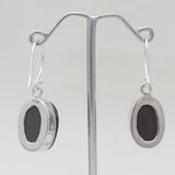 925 Sterling Silver Shungite Earrings