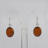 Tiger Eye Silver Earrings