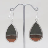 925 Silver Polychrome Jasper Earrings