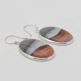 925 Silver Polychrome Jasper Earrings