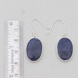 925 Sterling Silver Sodalite Earrings