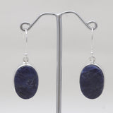 925 Sterling Silver Sodalite Earrings