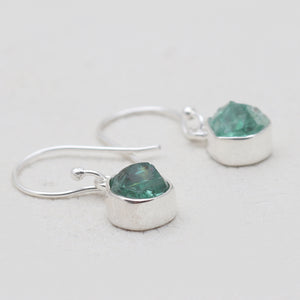 Apatite Silver Earrings