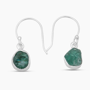 Apatite Silver Earrings