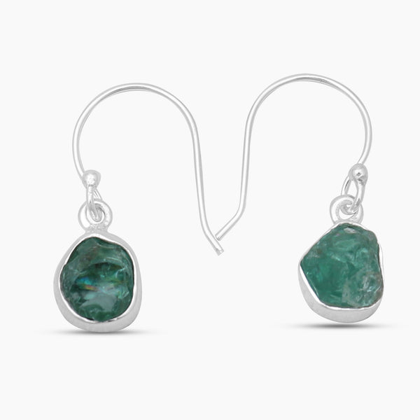 Apatite Silver Earrings