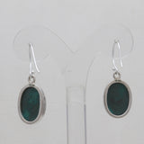 925 Sterling Silver Malachite Earrings