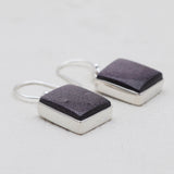 925 Sterling Silver Blue Sun Sitara Earrings