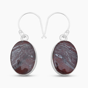 925 Sterling Silver Iron Tiger Earrings