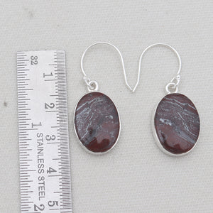 925 Sterling Silver Iron Tiger Earrings