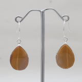 Mookaite Silver Earrings