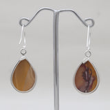 Mookaite Silver Earrings