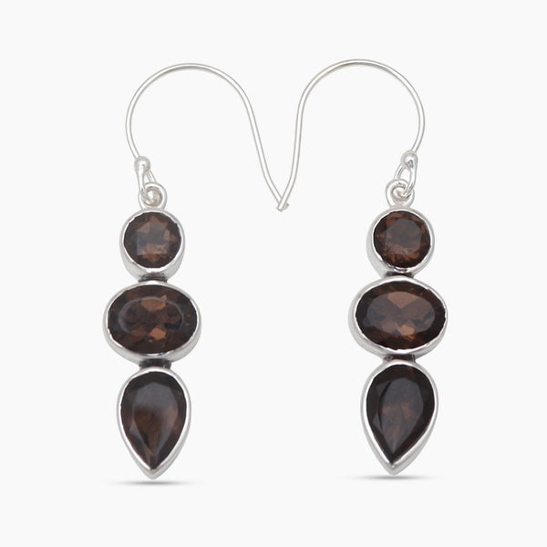 Amethyst Silver Earrings