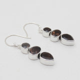 Amethyst Silver Earrings