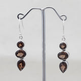 Amethyst Silver Earrings