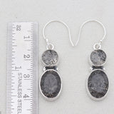 925 Sterling Silver Singing Quartz Earrings