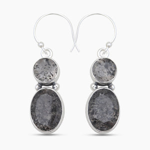 925 Sterling Silver Singing Quartz Earrings