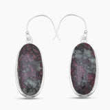 Eudialyte Silver Earrings