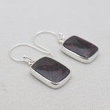 925 Sterling Silver Eudialyte Earrings