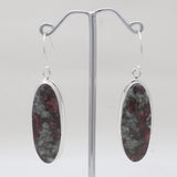 Eudialyte Silver Earrings