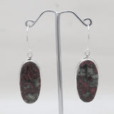 Eudialyte Silver Earrings
