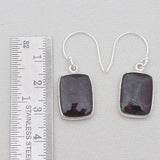 925 Sterling Silver Eudialyte Earrings