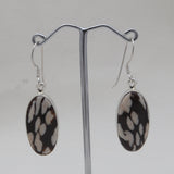Peanut Wood Jasper Silver Jewelry Sets