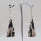 Peanut Wood Jasper Silver Jewelry Sets