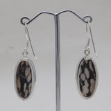 Peanut Wood Jasper Silver Jewelry Sets