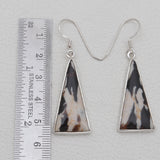 Peanut Wood Jasper Silver Jewelry Sets