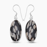Peanut Wood Jasper Silver Jewelry Sets