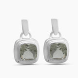 925 Sterling Silver Amethyst Earrings