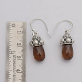 Citrine Silver Earrings